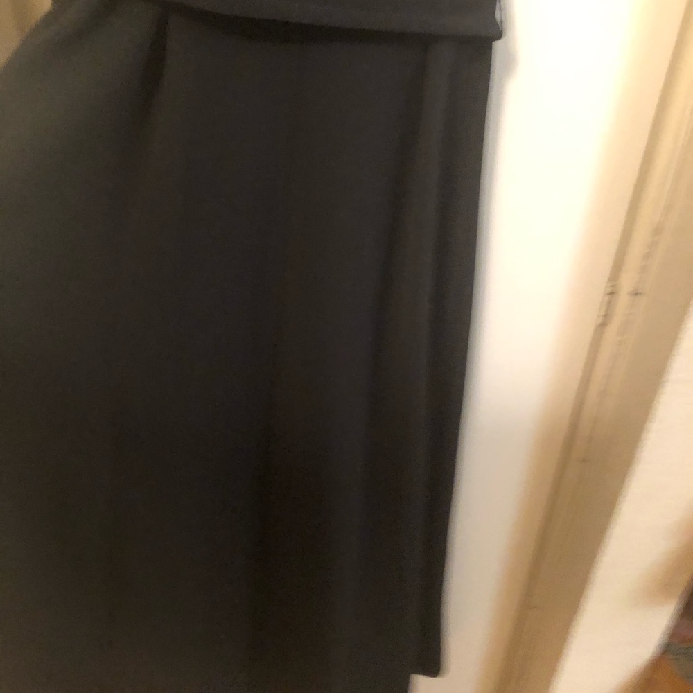 Massimo dutti Black Belted Dress Sz 2 - Picture 8 of 8